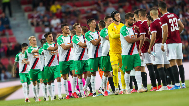 Starke Rapid-Serie in Prag gerissen