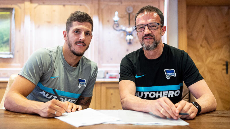 Neuer Angreifer für <a href='/de/daten/news/fussball/hertha-bsc/' class='tag'>Hertha BSC</a>