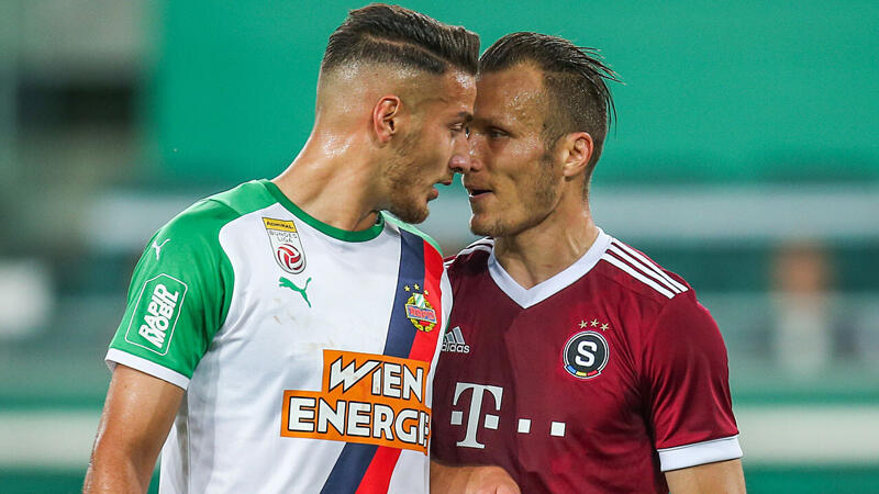 Gutes Europacup-Omen für Rapid gegen Sparta Prag