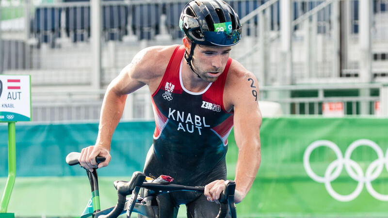 Pech für Luis Knabl im Triathlon