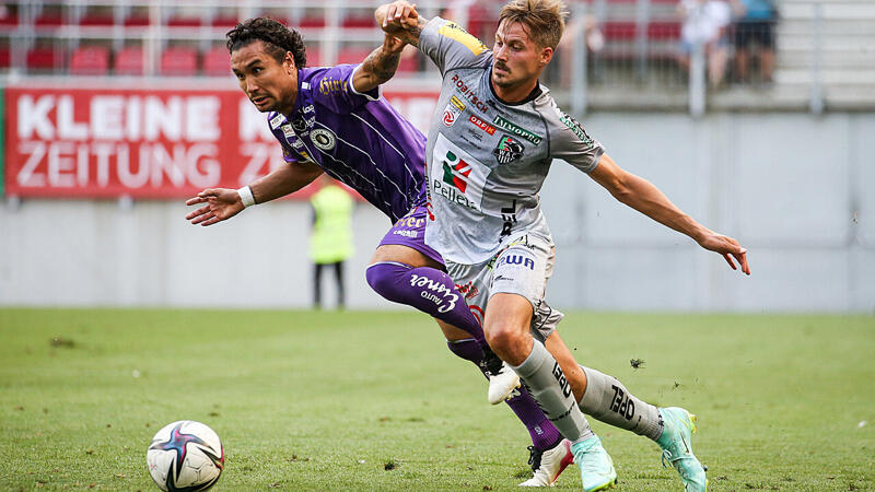 Spätes Klagenfurt-Remis im Derby gegen WAC