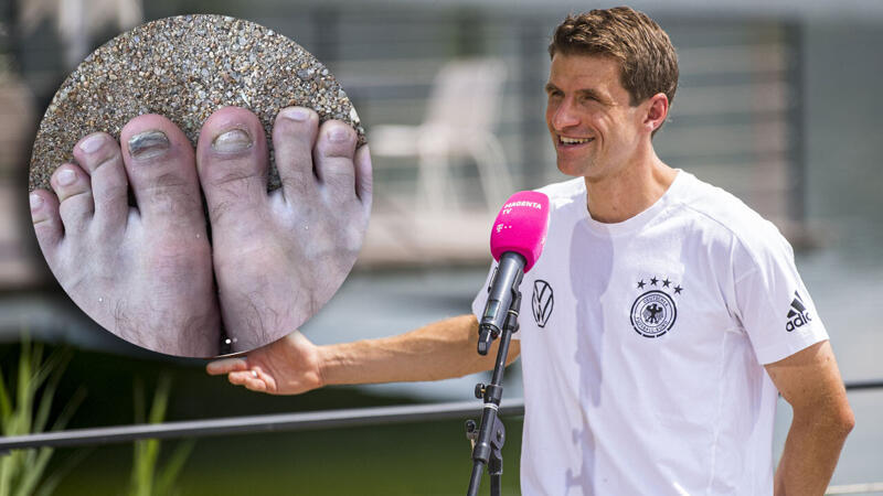 Fuß-Foto: Müller "muss zum Nagelsmann"