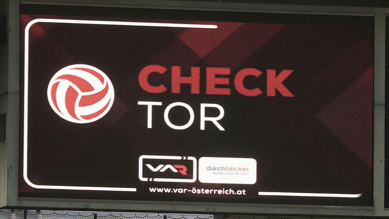 VAR bei Sturm-Salzburg: Darum dauerte es so lange