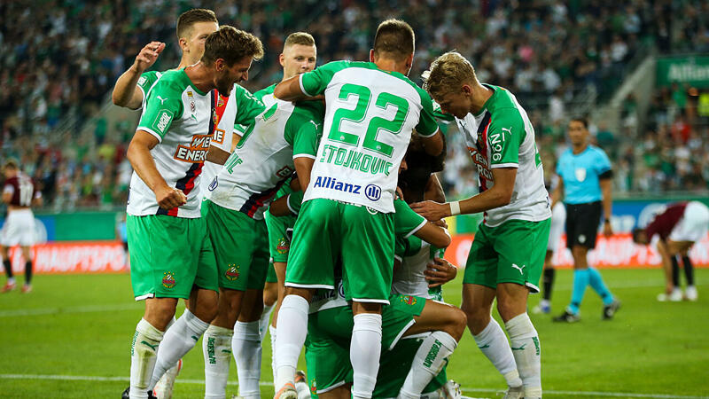 Rapid und Fans "explodierten" in magischer Nacht