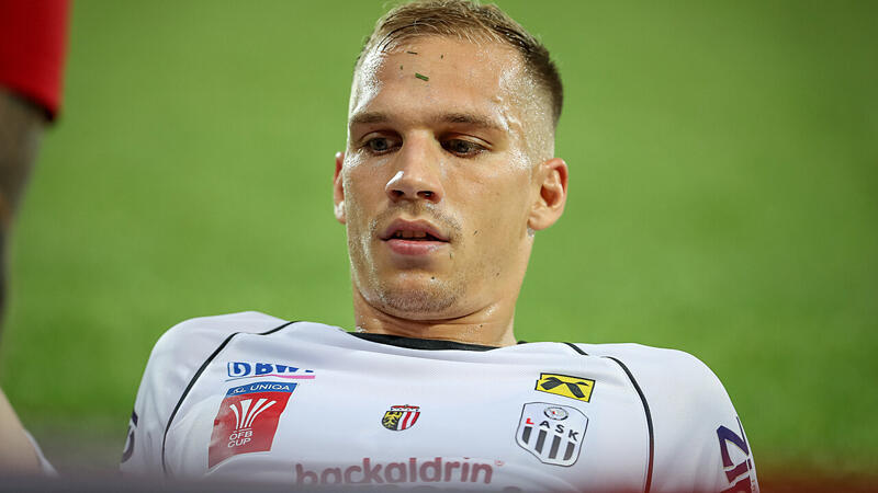<a href='/de/daten/news/fussball/lask/' class='tag'>LASK</a>-Stürmer Monschein verpasst Saisonauftakt