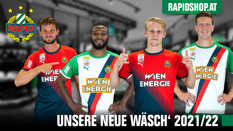 Hol'dir Rapids neue Wäsch'!