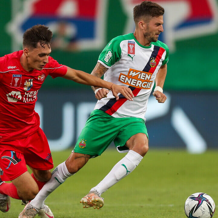 Rapid nach Sieg gegen Wr. Viktoria in 2. Cup-Runde