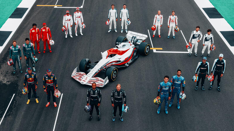 F1 Auto 2022 Prototyp Diashow