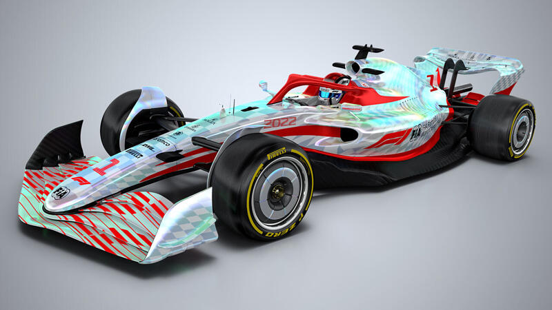 F1 Auto 2022 Prototyp Diashow
