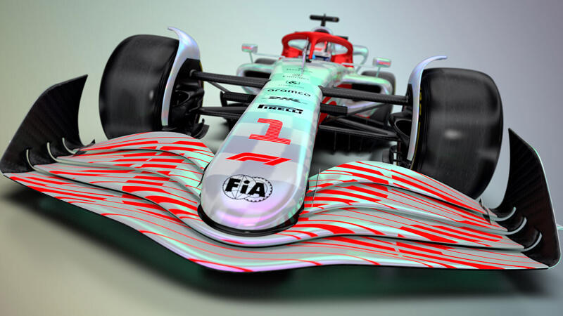 F1 Auto 2022 Prototyp Diashow