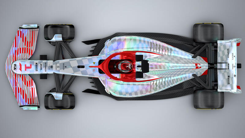 F1 Auto 2022 Prototyp Diashow