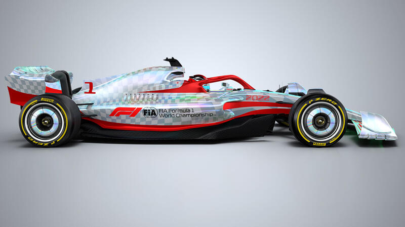 F1 Auto 2022 Prototyp Diashow