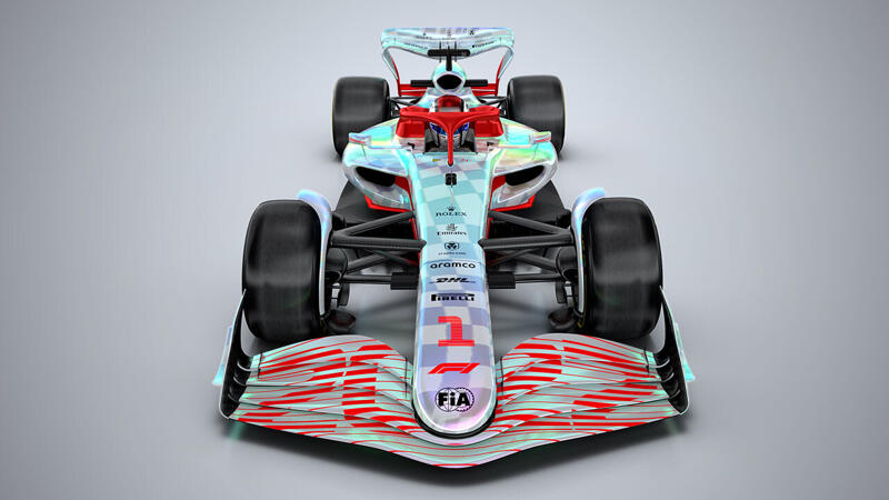 F1 Auto 2022 Prototyp Diashow