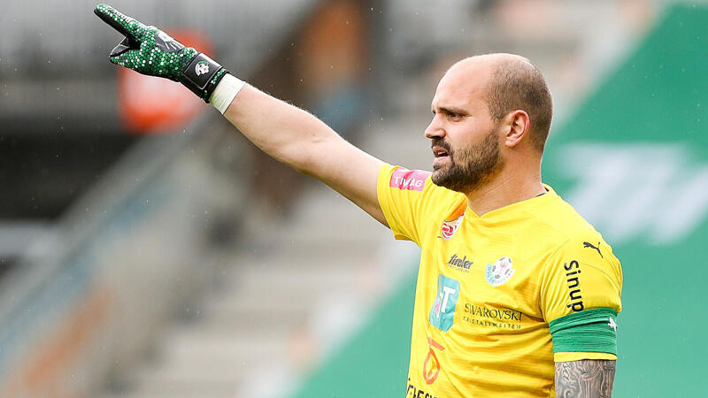 WSG-Goalie Oswald steht vor Einbürgerungstest