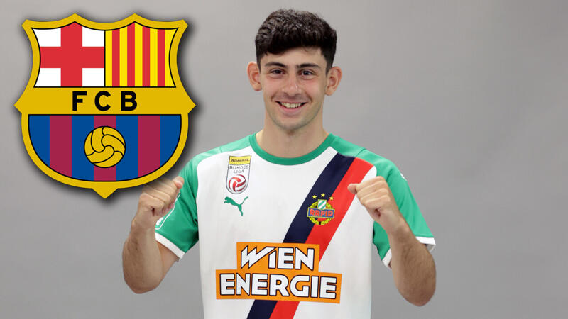 Rapids Yusuf Demir zum <a href='/de/daten/news/fussball/fc-barcelona/' class='tag'>FC Barcelona</a>