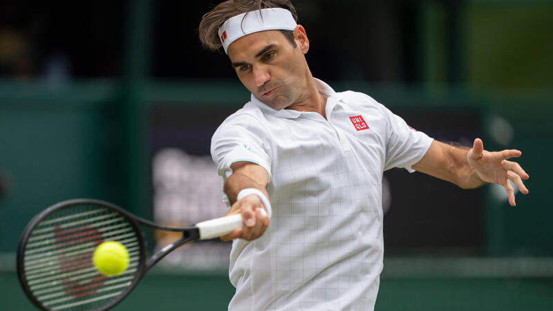 Federer schafft es in <a href='/de/daten/news/tennis/wimbledon/' class='tag'>Wimbledon</a> ins Achtelfinale