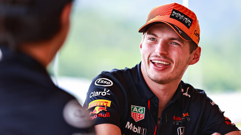 Verstappen scherzt über seine Verwarnung