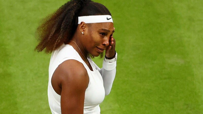 Williams muss in <a href='/de/daten/news/tennis/wimbledon/' class='tag'>Wimbledon</a> unter Tränen aufgeben
