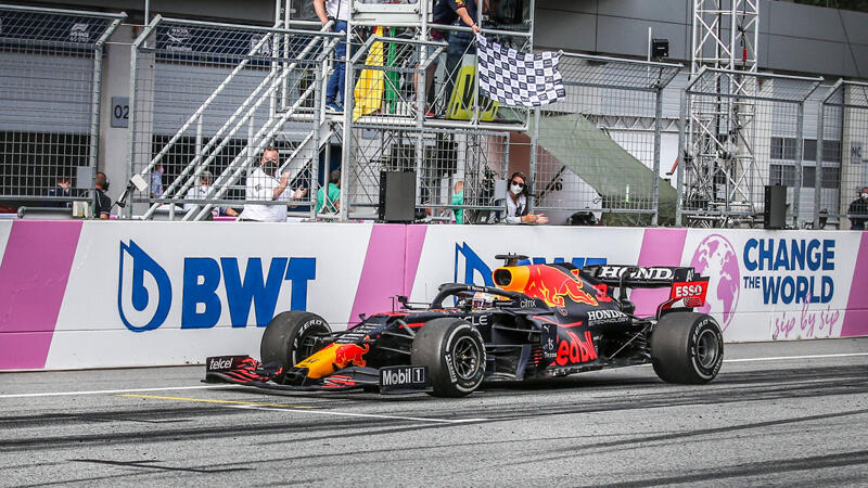 Verstappen für Spielberg-Jubel verwarnt