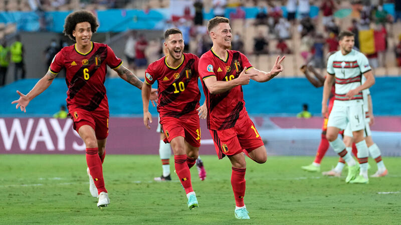Belgien schaltet Titelverteidiger <a href='/de/daten/news/portugal/' class='tag'>Portugal</a> aus