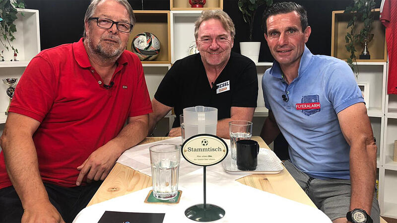 Am EM-Stammtisch bei <a href='/de/daten/news/andy-ogris/' class='tag'>Andy Ogris</a>: Michael Baur