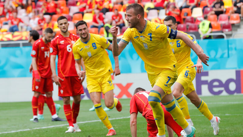 Ukraine müht sich zu Sieg gegen <a href='/de/daten/news/nordmazedonien/' class='tag'>Nordmazedonien</a>