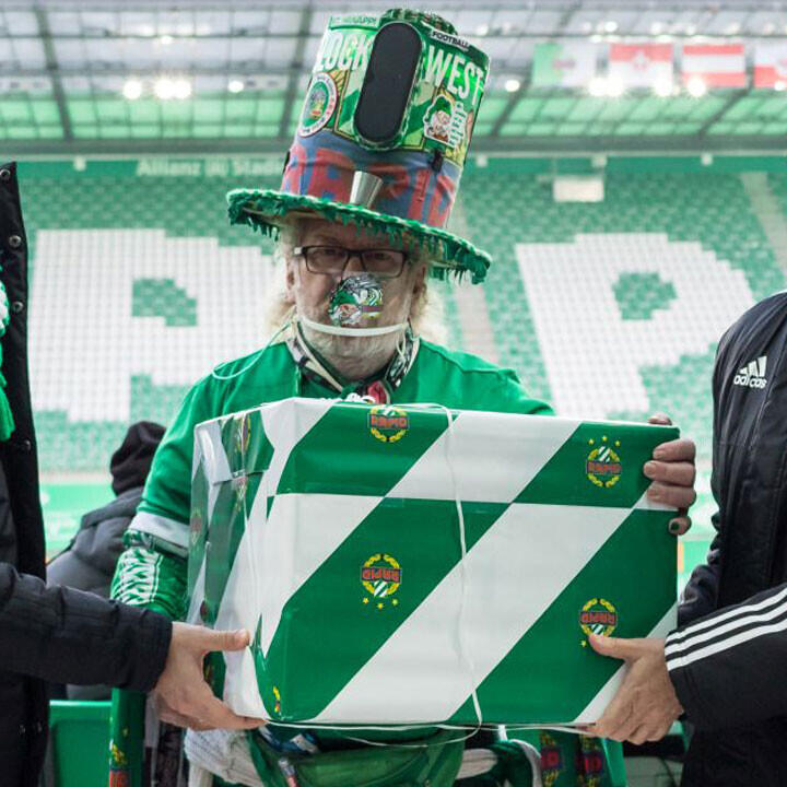 Kult-Fan "Rapid-Charly" verstorben