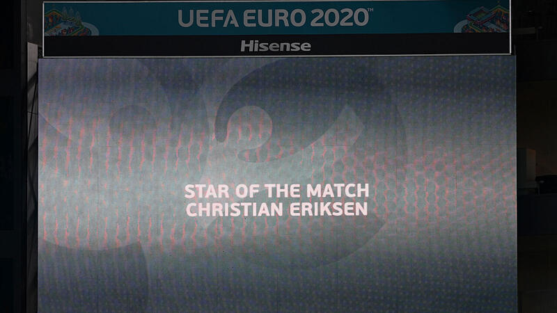 Nach Schock: UEFA zollt Eriksen Respekt