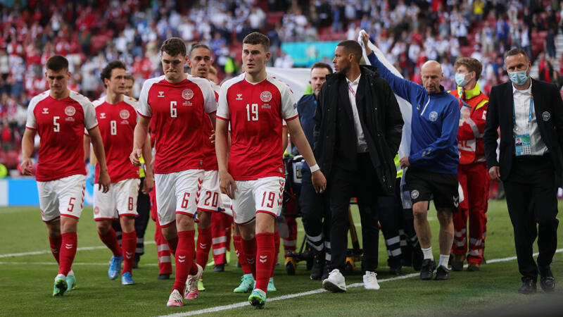 Dänemark-Spiel trotz Eriksen-Kollaps fortgesetzt