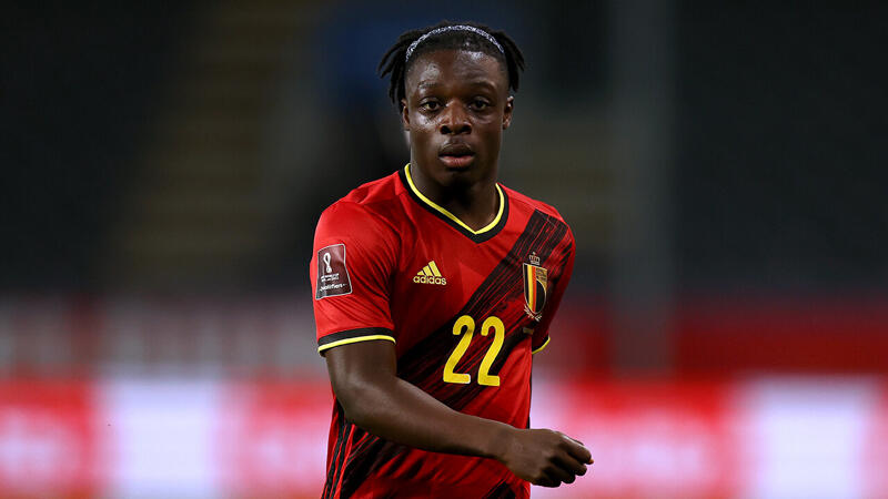Belgien: <a href='/de/daten/news/fussball/jeremy-doku/' class='tag'>Jeremy Doku</a>