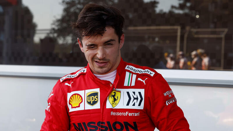 Leclerc mit "beschissener" Runde zur Baku-Pole