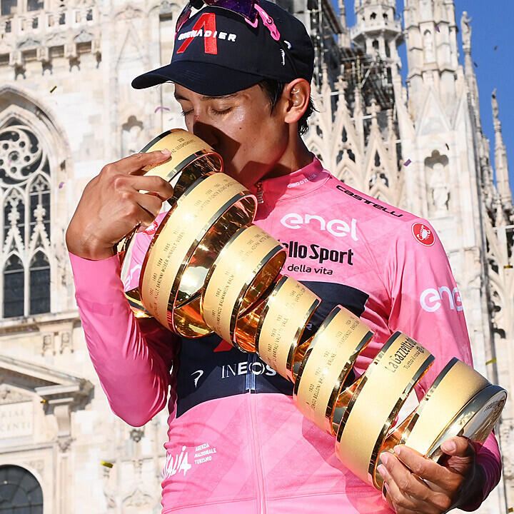 Radsport: Kolumbien feiert Giro-Sieger Egan Bernal