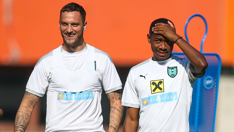 Arnautovic zurück im ÖFB-Team-Training