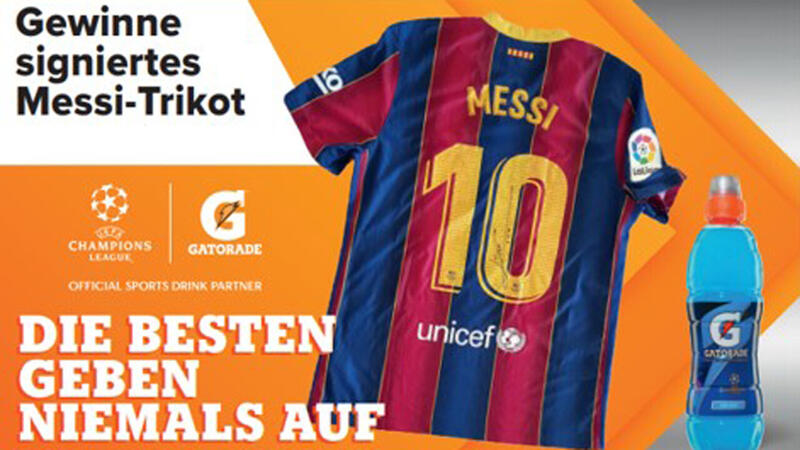 Gewinne ein signiertes Messi-Trikot!