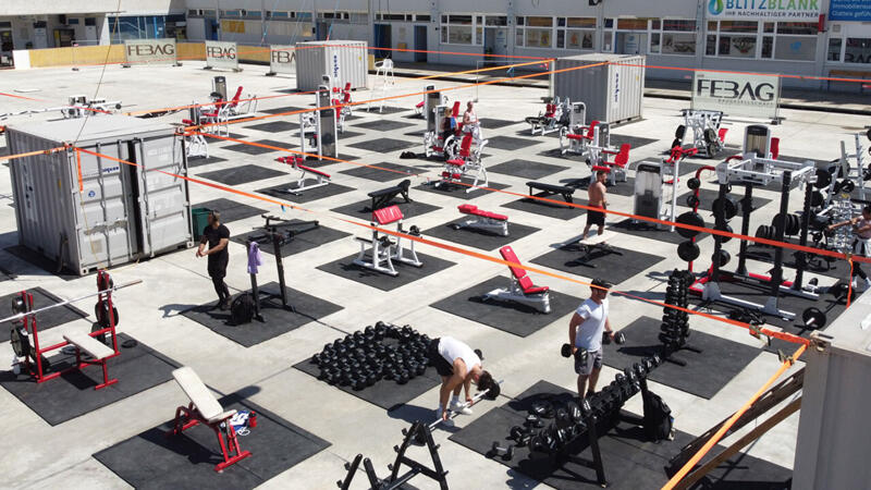 Wiener Eislaufverein wird zum MALU Outdoor Gym