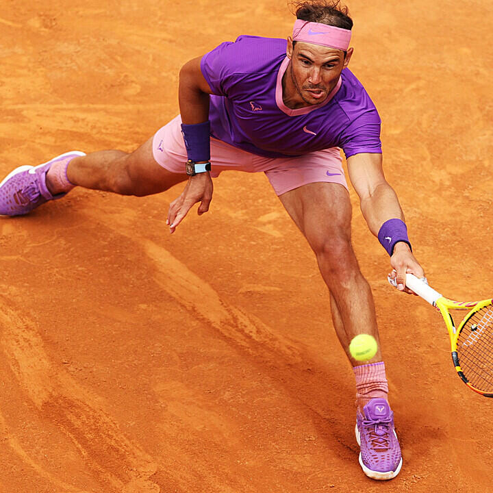 Rom: Nadal nach Schockmoment im Halbfinale