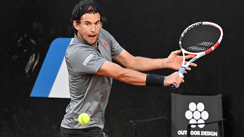 Thiem nach Rom-Aus: "Sehr durchwachsener Tag"