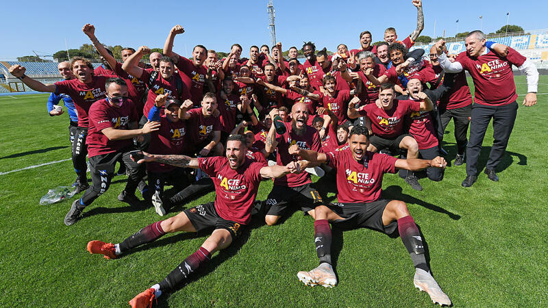 Salernitana steigt in die <a href='/de/daten/news/fussball/serie-a/' class='tag'>Serie A</a> auf