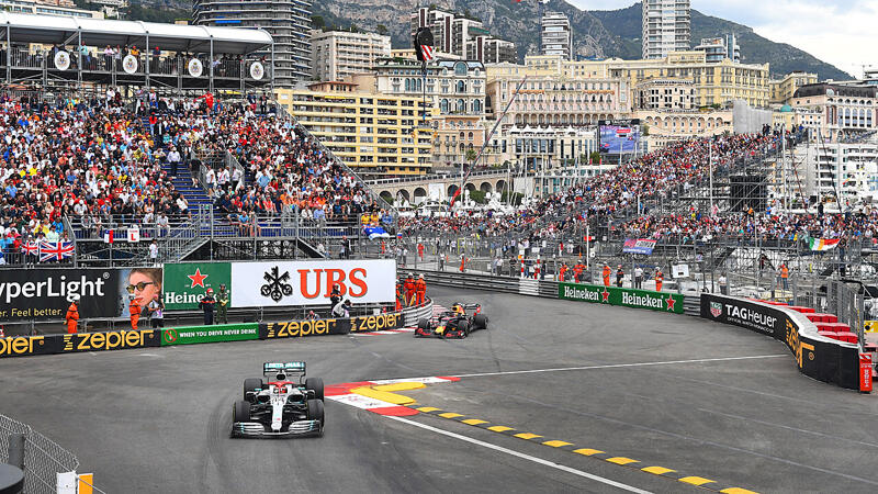 Grand Prix von Monaco vor 7.500 Zuschauern