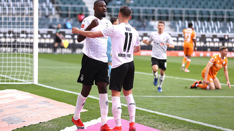 Mönchengladbach schlägt Bielefeld klar