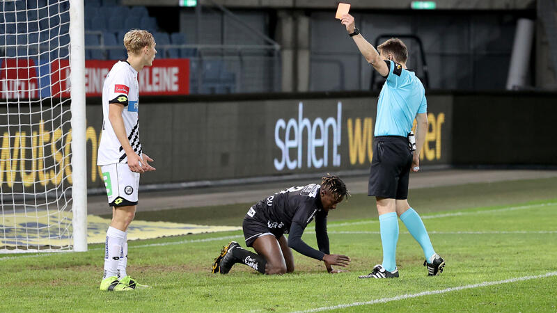 Sturm-Verteidiger Geyrhofer für ein Spiel gesperrt