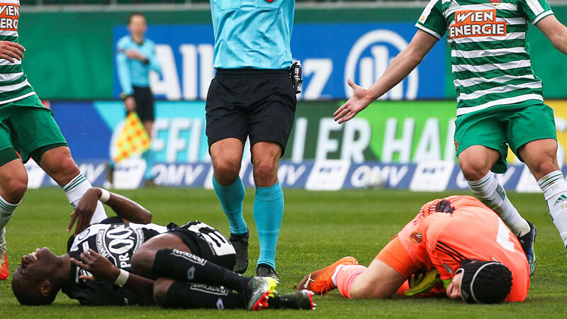 Highlight-VIDEO: Aufreger bei Rapid gegen Sturm