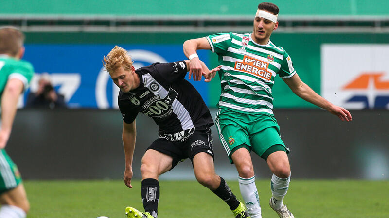 Zehn Grazer erkämpfen Punkt bei Rapid