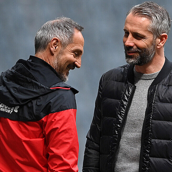 Hütter geht mit Frankfurt in Gladbach unter