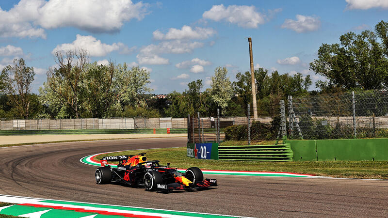 Verstappen dominiert 3. Training in Imola
