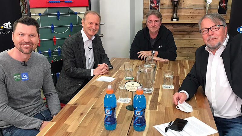 Katzer und Palme am Stammtisch bei <a href='/de/daten/news/andy-ogris/' class='tag'>Andy Ogris</a>