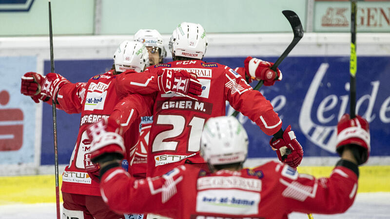 Der <a href='/de/daten/news/eishockey/kac/' class='tag'>KAC</a> baut seine Serienführung im Finale aus
