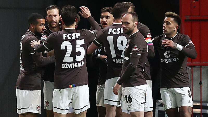 Burgstaller-Assist bei Sieg von St. Pauli