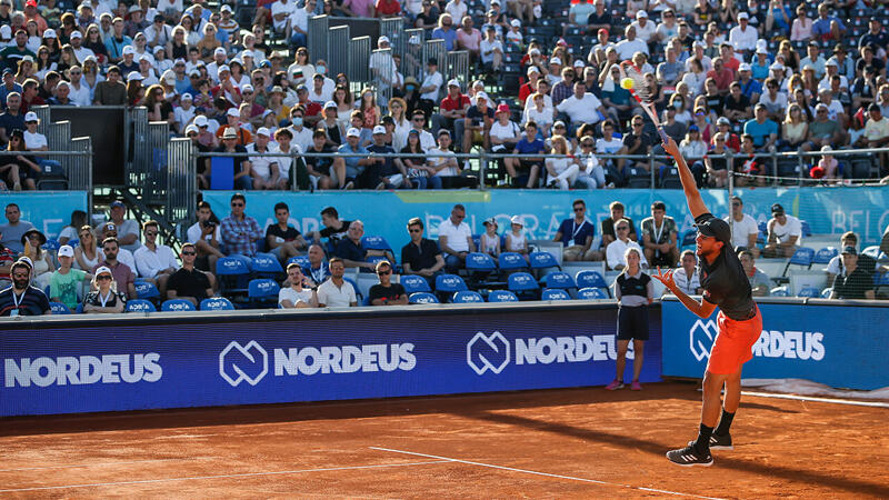 Thiem in Belgrad diesmal vor leeren Rängen