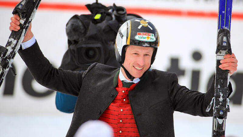 Hannes Reichelt: Abschiedsfahrt in der Lederhose - die Bilder
